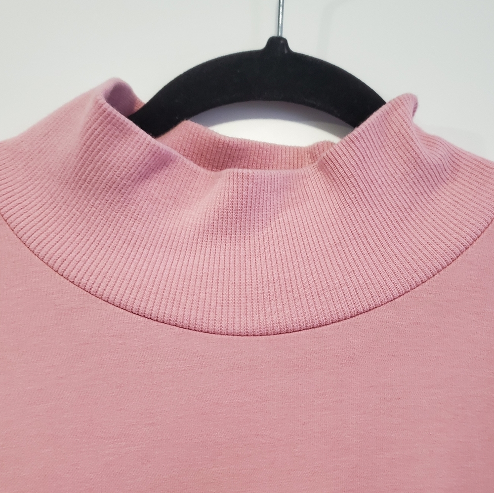 Eloquii Pink Sweatshirt Dress with belt size 20W - Picture 2 of 5